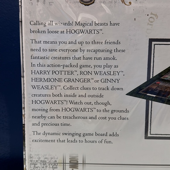 New Harry Potter Magical Beasts Board Game - Picture 3 of 4